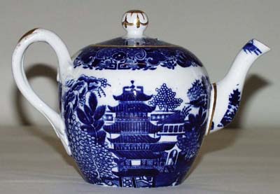 Teapot Globe shape c1840